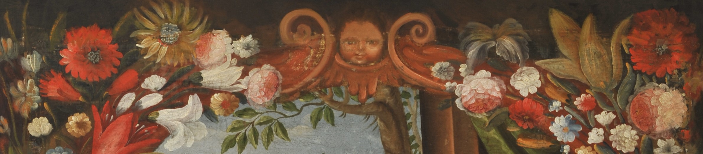 Flores sagradas en la pintura virreinal  